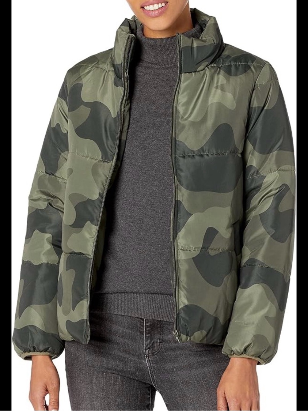 NWT Mudpie Camo Puffer Jacket